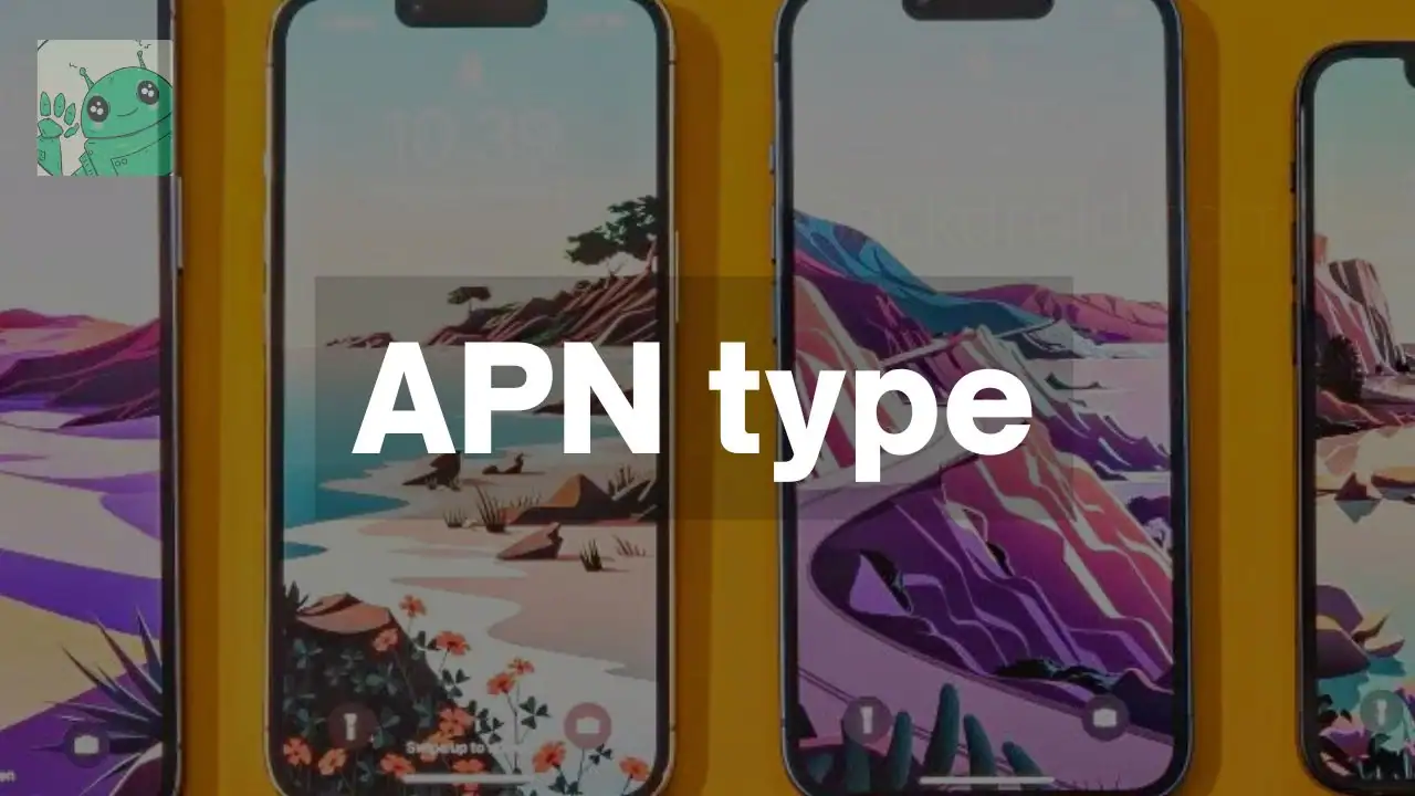 APN type written on the image 