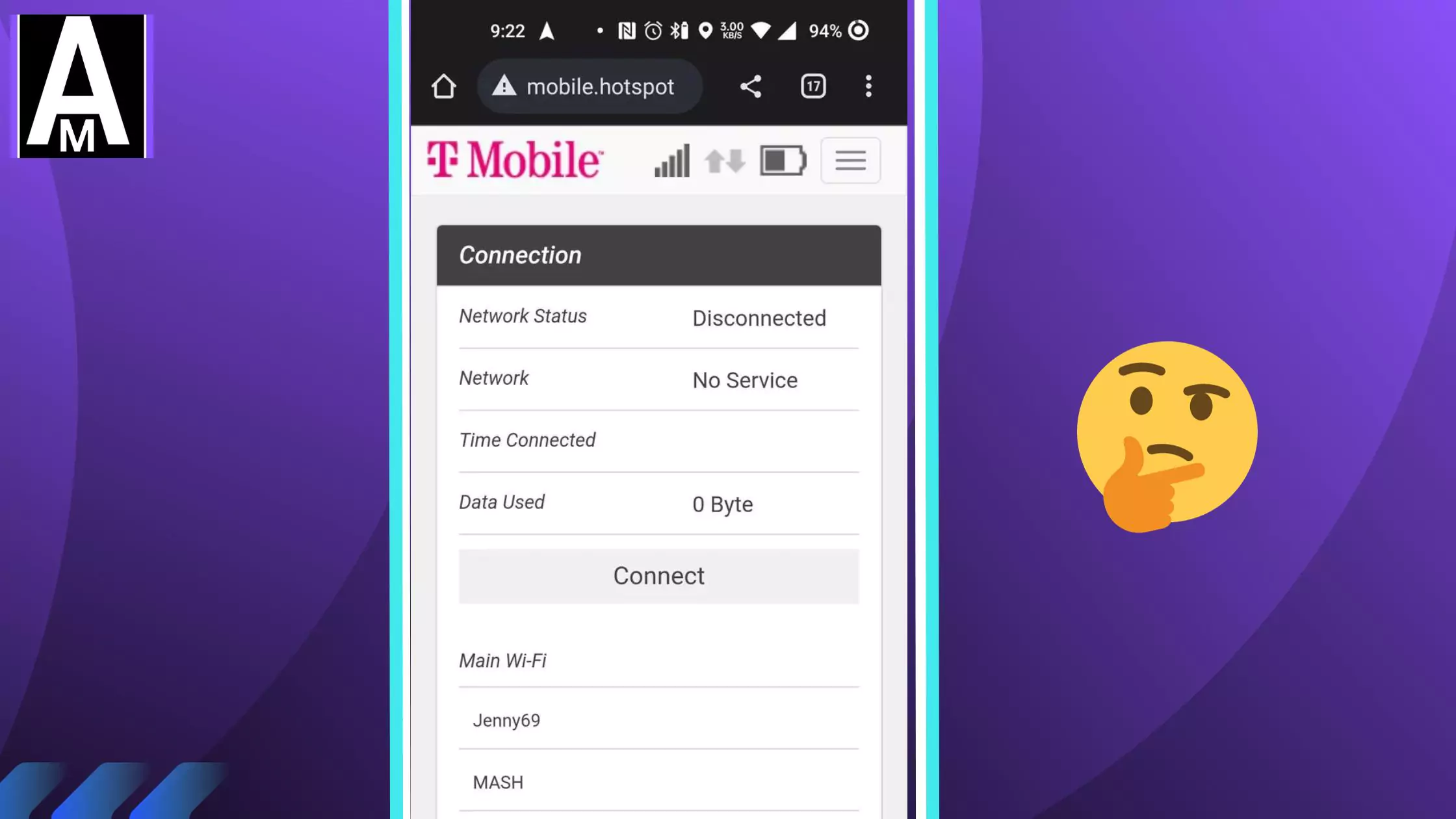 T-Mobile TMOHS1 Portable Internet 4G LTE WIFI Hotspot 