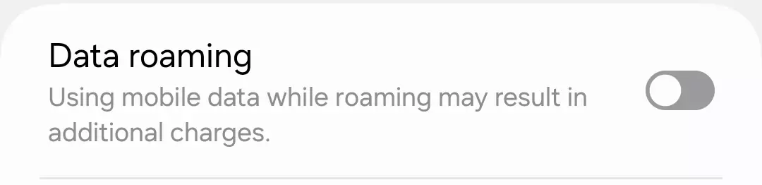 turned off data roaming screenshot cropped