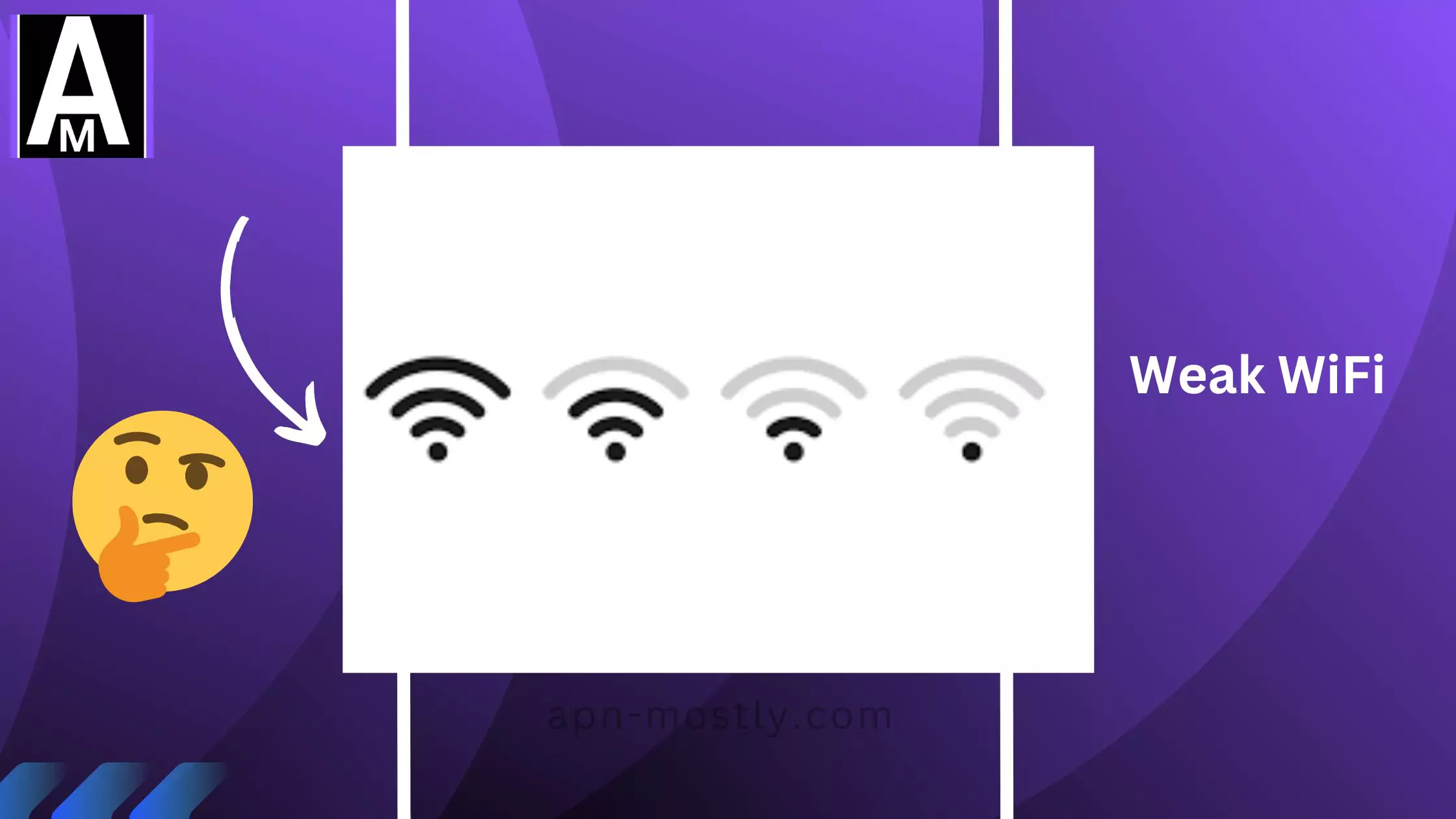 image of different wifi signals from strong to weak