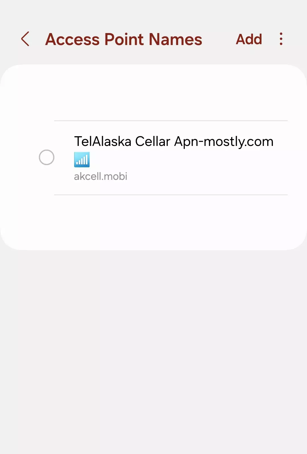 screenshot of cropped apn mostly telalaska apn