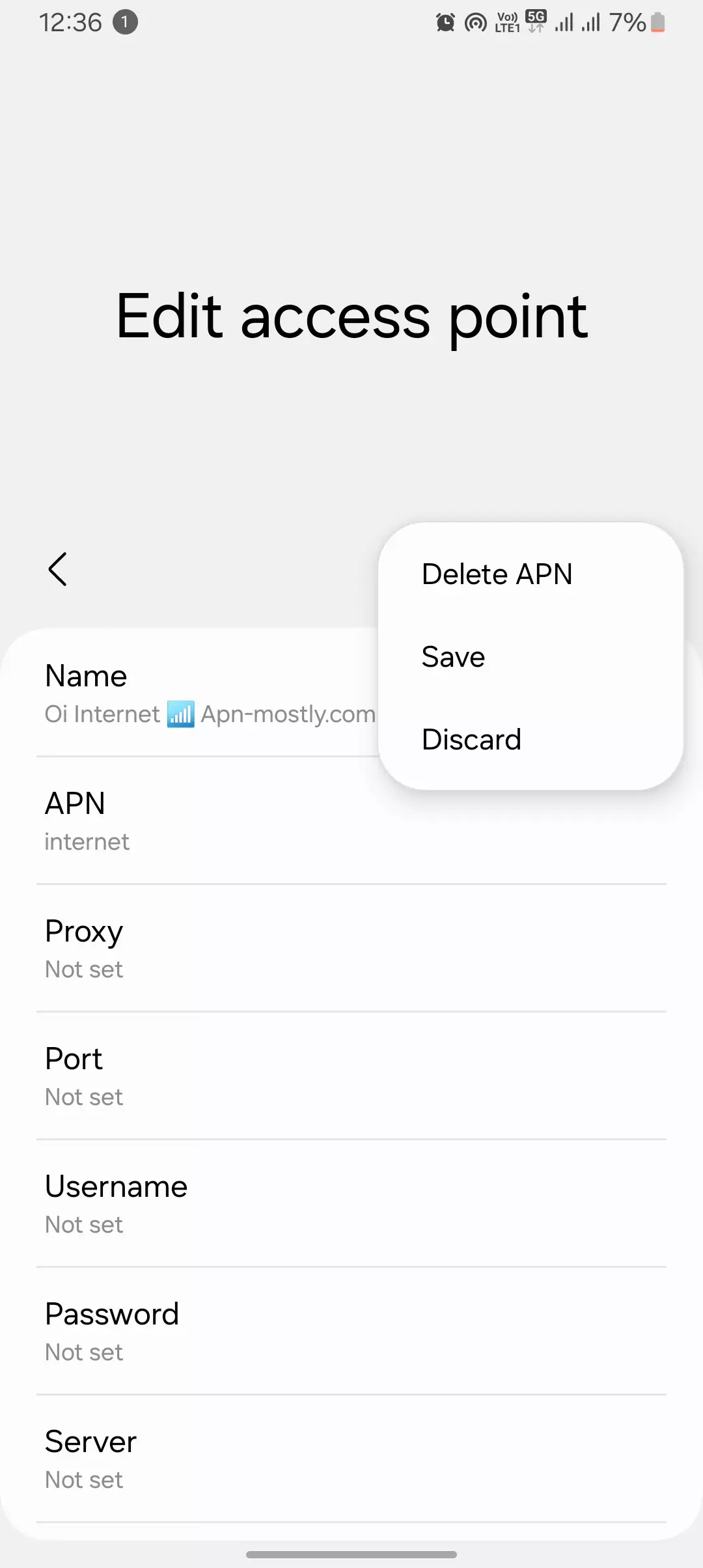 screenshot of edit access point name saving it